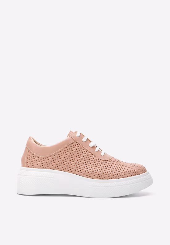 Ροζ παπούτσια casual με πλατφόρμα Dakota B