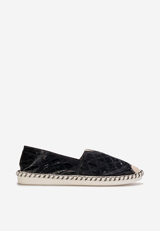 Espadrile dama Loretta B negre