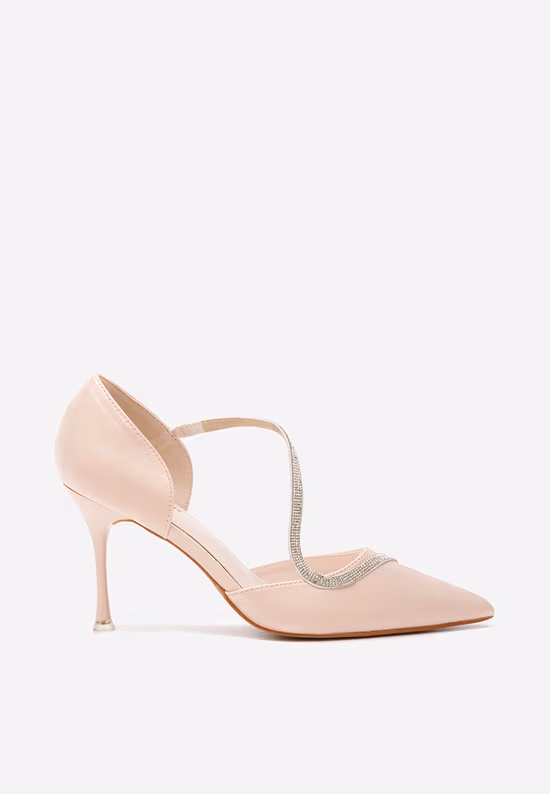 Pantofi stiletto eleganti Lavada roz