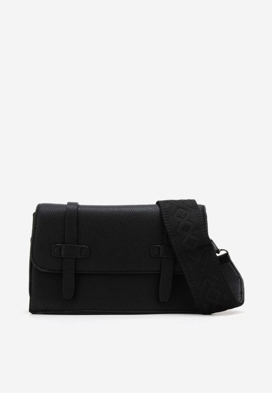 Borsa a spalla nera Helma