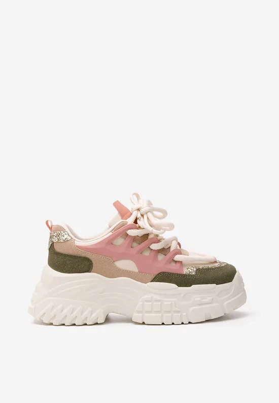 Sneakers cu platformă Adane V2 multicolori