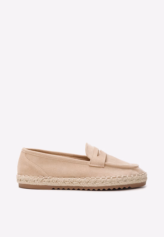 Mocassini donna nude Elanore