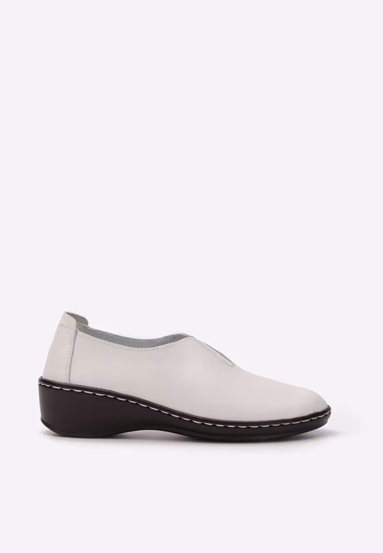 Chaussures casual femme blanches Emille
