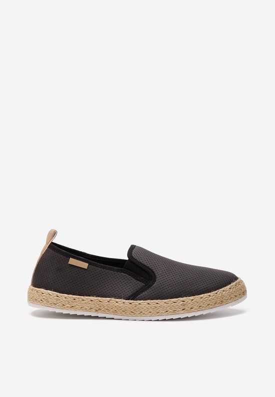 Espadrillas uomo nere Tofer