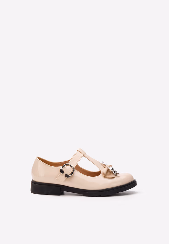 Chaussures fille beiges Flimsy