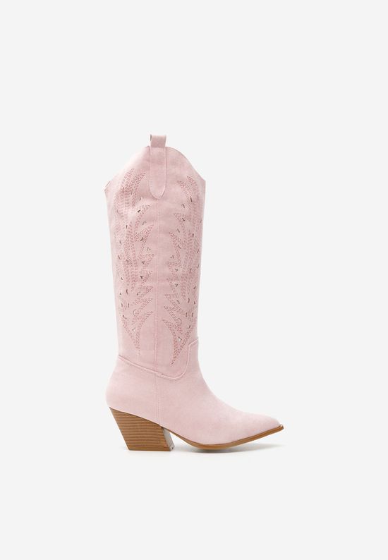 Cizme cowboy dama Indaia mov