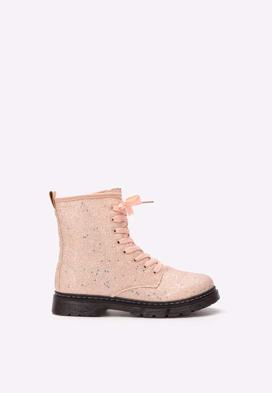 Bottines fille roses Blue-Stars