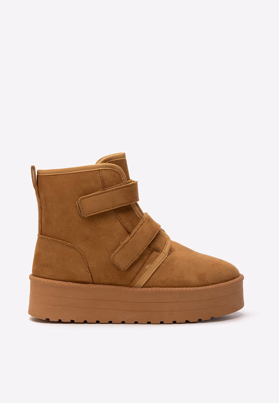 Ghete cu platformă Dagmar camel
