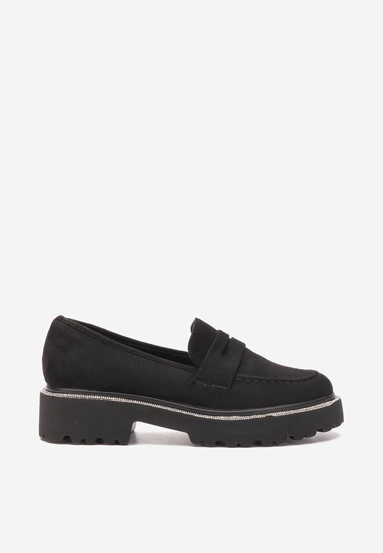 Fekete női loafer Tirra V2