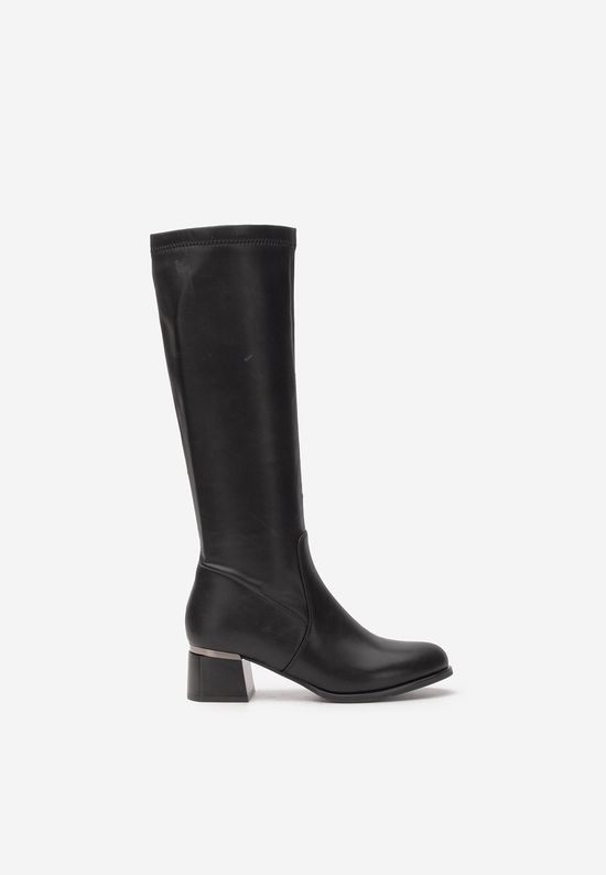 Stivali con tacco Lissette nero