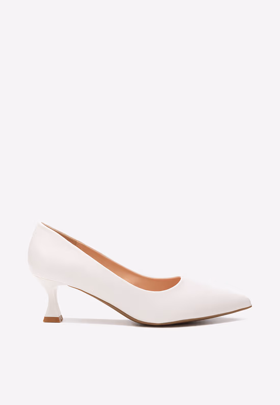 Stilettos blancs Omarosa