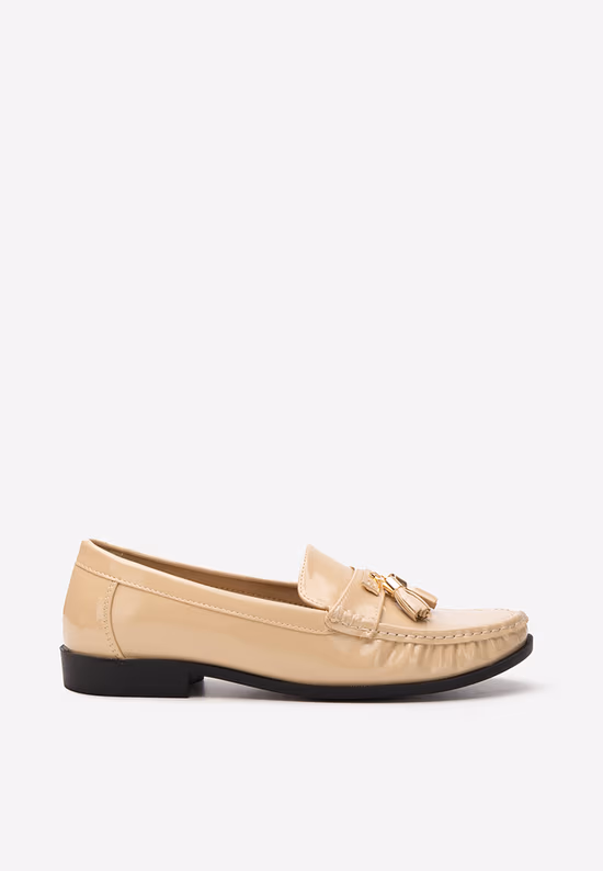Bež ženski loaferji Dallas