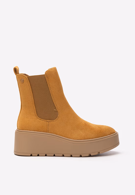 Ghete cu platformă Celestina camel