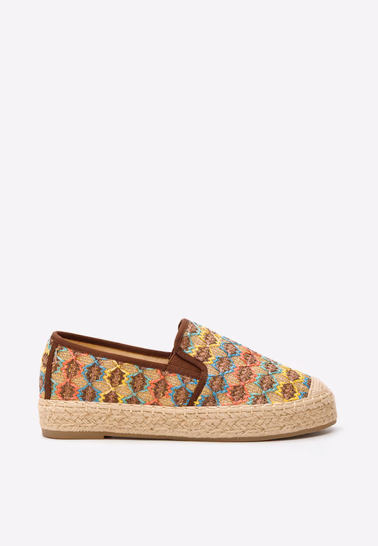 Večbarvne ženske espadrile Kymberly V2