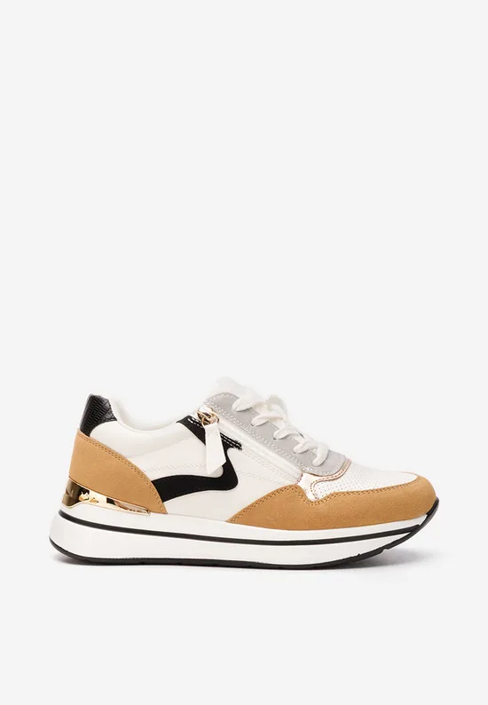 Λευκά sneakers γυναικεία Marilou