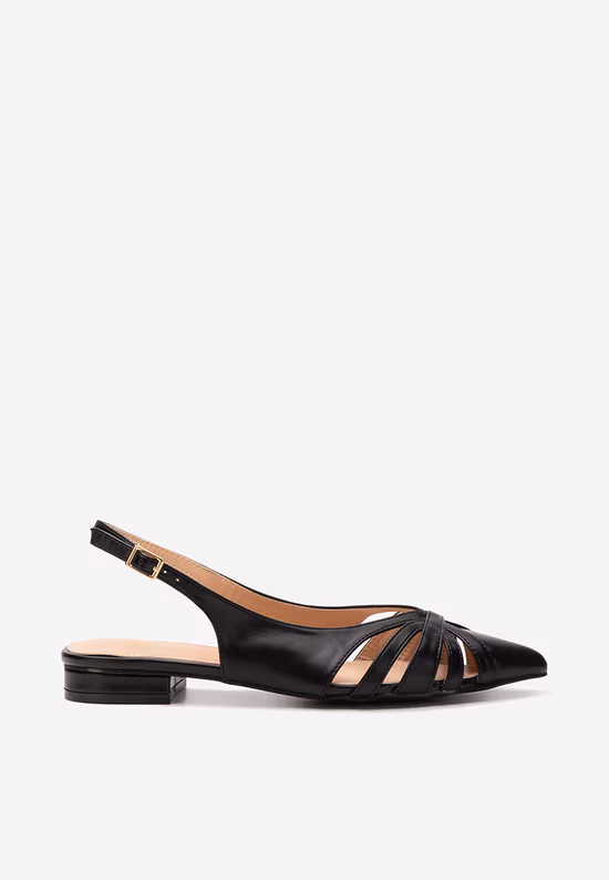 Pantofi slingback Denysa negri