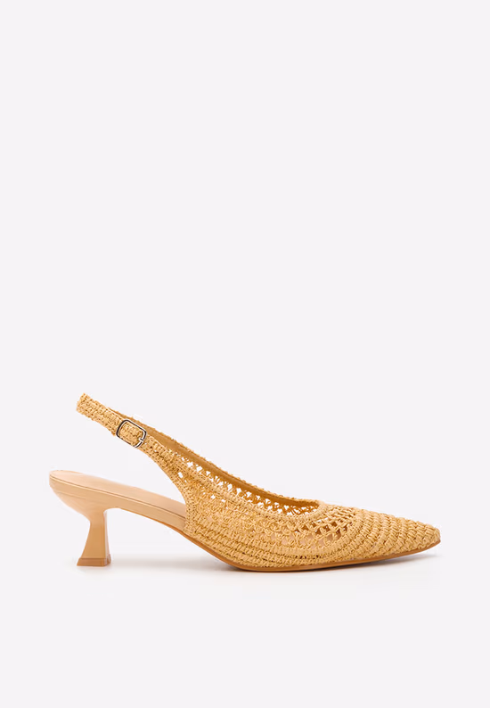 Pantofi stiletto Deloise bej