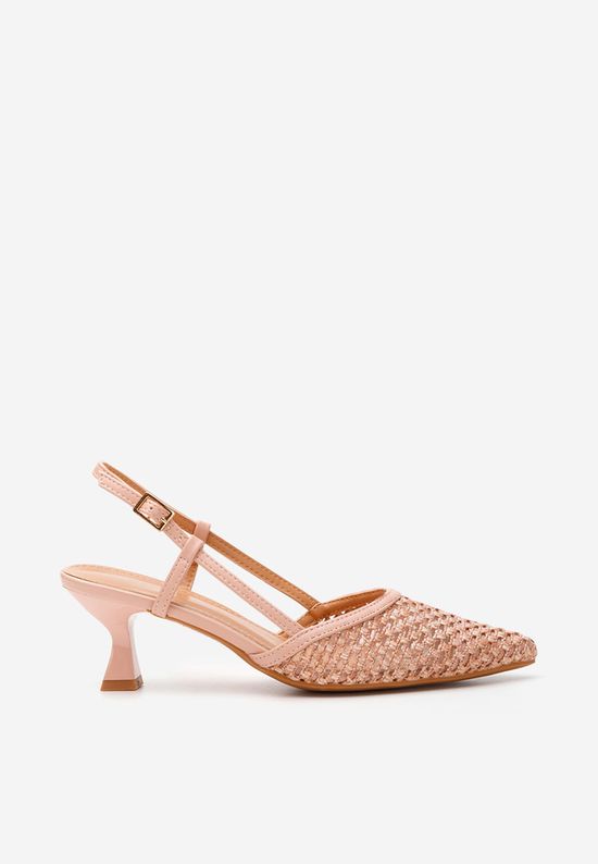 Escarpins slingback roses Gaynelle