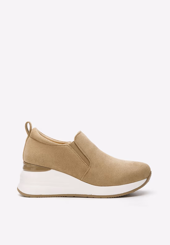 Pantofi casual cu platforma Leanne kaki