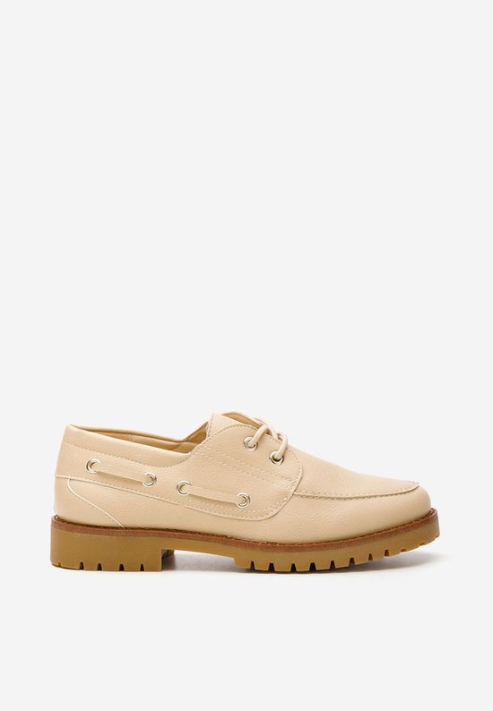Chaussures casual femme beiges Krystyna