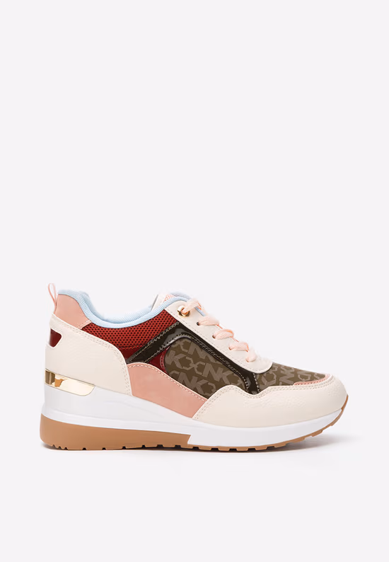 Sneakers cu platforma Tamella multicolori