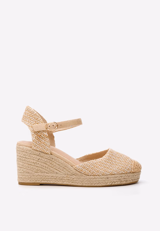 Khaki sandali espadrile Paty