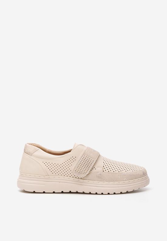 Chaussures casual femme beiges Mayalia