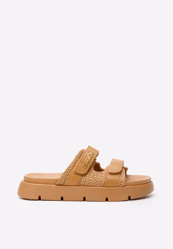 Papuci fara toc Carrisa camel