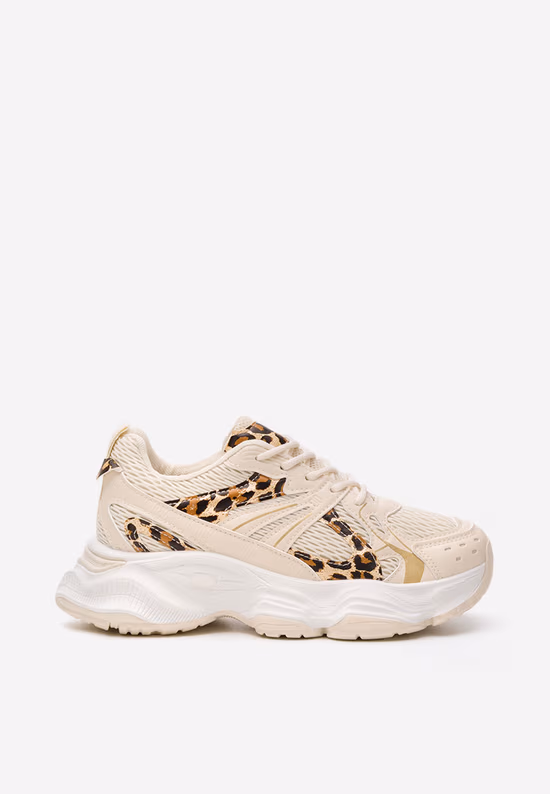 Superge s platformo Marcysa z leopardjim vzorcem