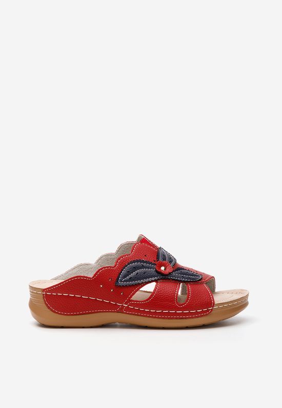 Rdeči ženski natikači Yanda