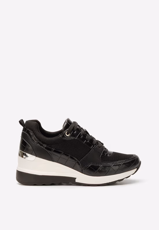 Sneakers dama cu platforma Alstoma negri