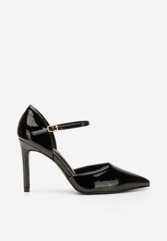 Pantofi stiletto Abbey negri