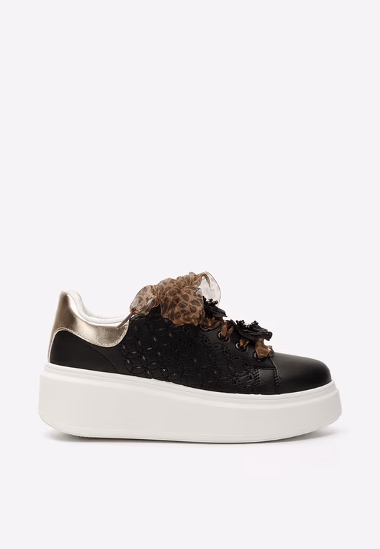 Sneakers cu platformă Lera negri