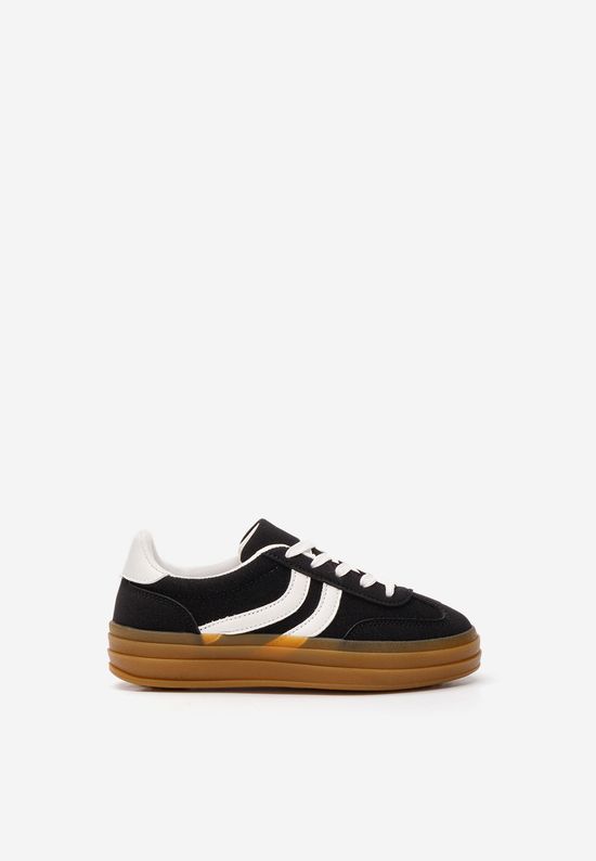 Baskets garçon noires Whitley