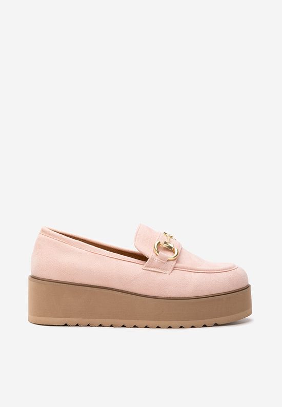 Mocassins à plateforme roses Leondra V3