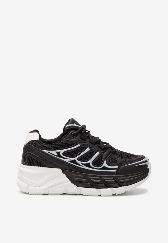 Sneakers cu platformă Amberly negri