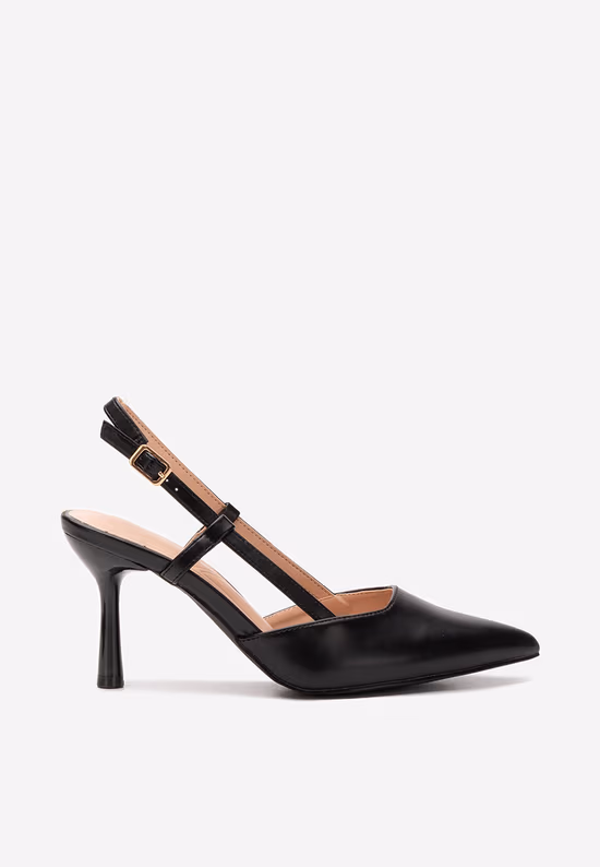 Escarpins slingback noirs Ivva