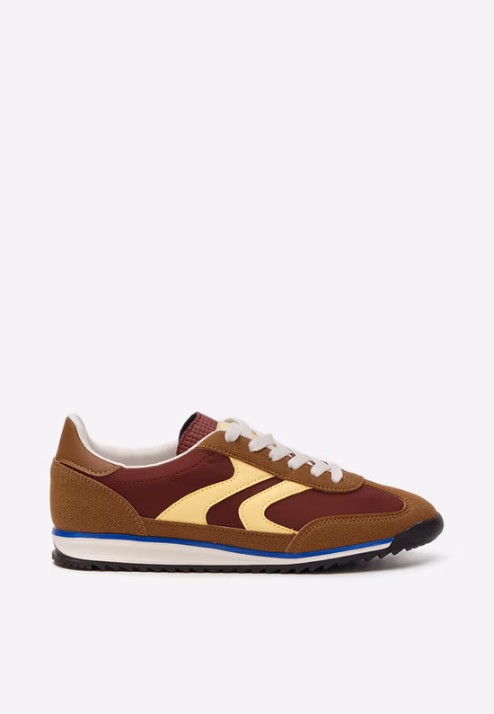 Καφέ sneakers γυναικεία Rytania