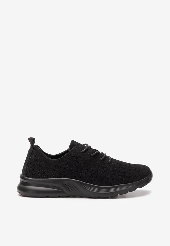 Μαύρα sneakers γυναικεία Clarence