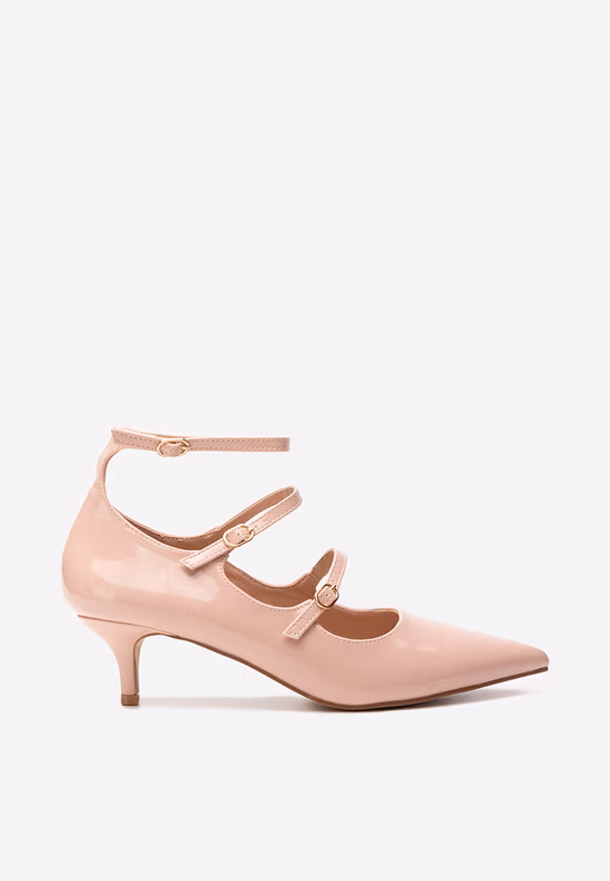 Pantofi stiletto Ginny bej