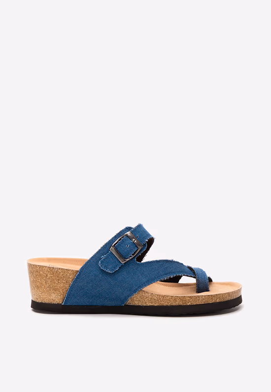 Papuci cu platforma Wandana V2 denim