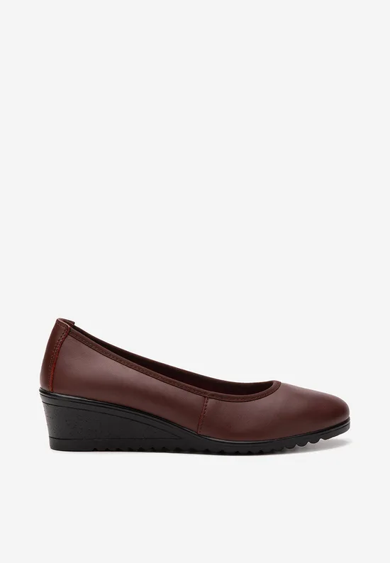 Pantofi dama piele Josmia grena