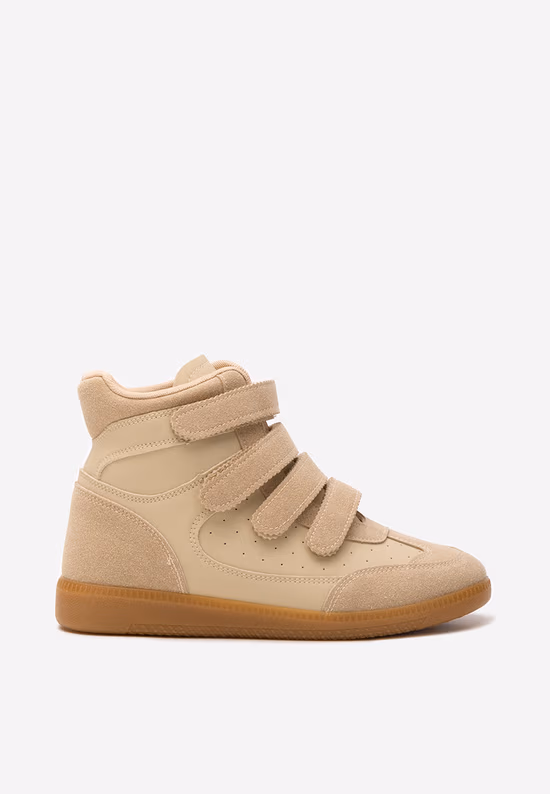 Sneakers high-top Fluvia kaki