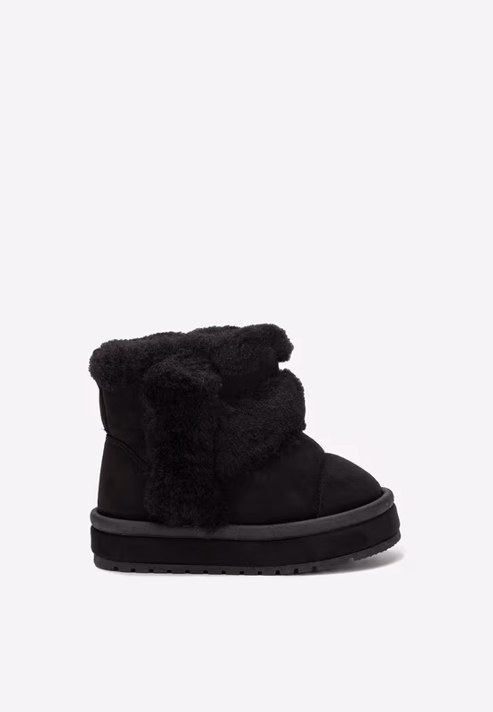 Bottes fille noires Zeravia