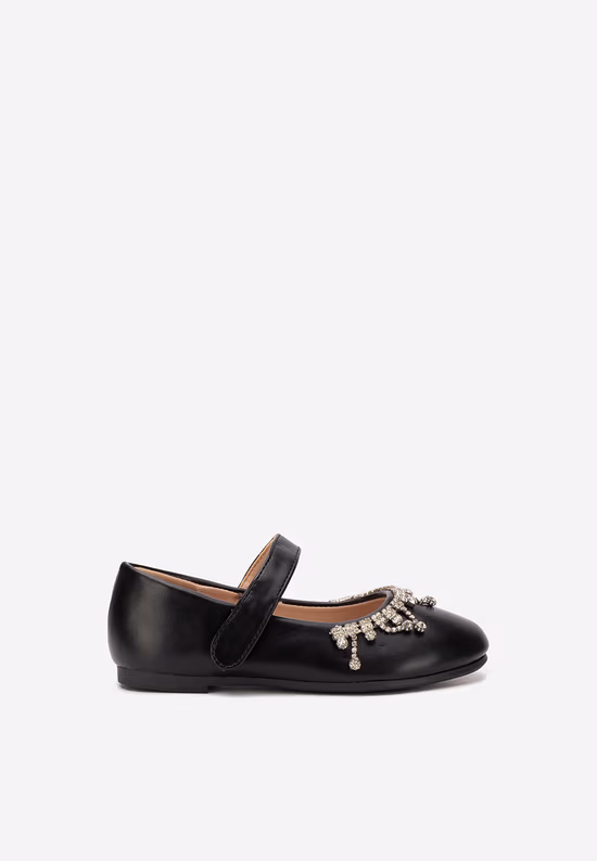Chaussures fille noires Carisea