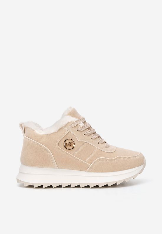 Sneakers dama imblaniti Lavega V4 bej