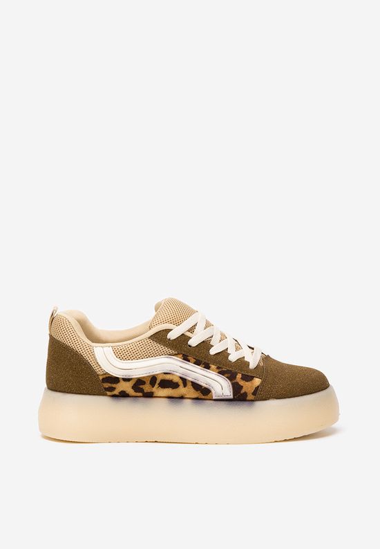 Sneakers dama Davira animal print