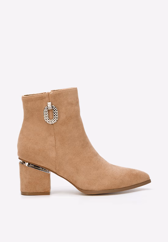 Botine dama Hoja kaki