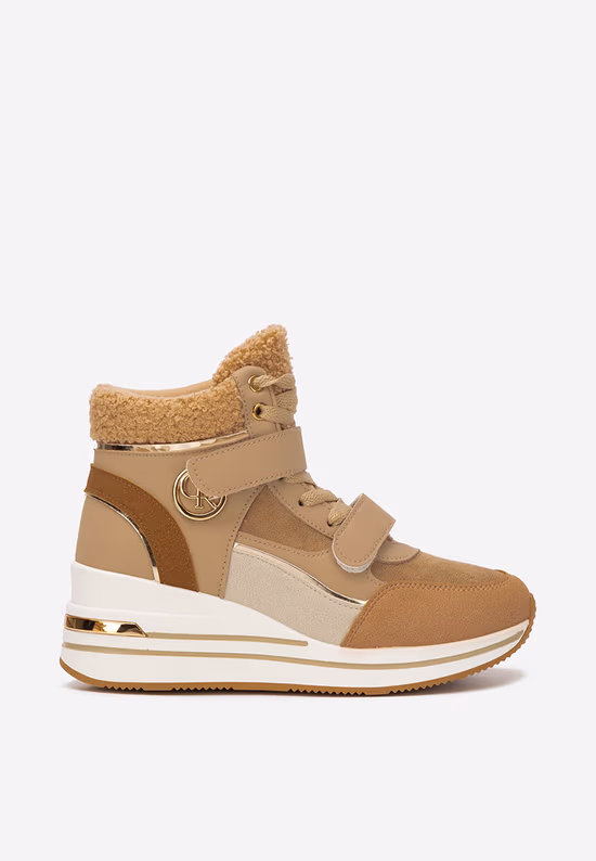 Khaki visoke superge Velaris