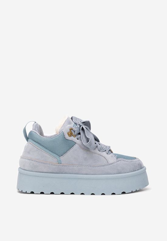 Sneakers cu platformă Isariel albastri